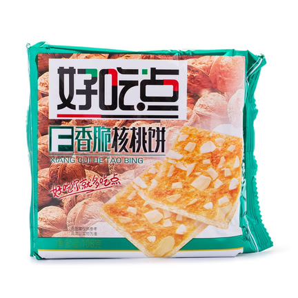 HaoChiDian Crispy Walnut Biscuit 108 g